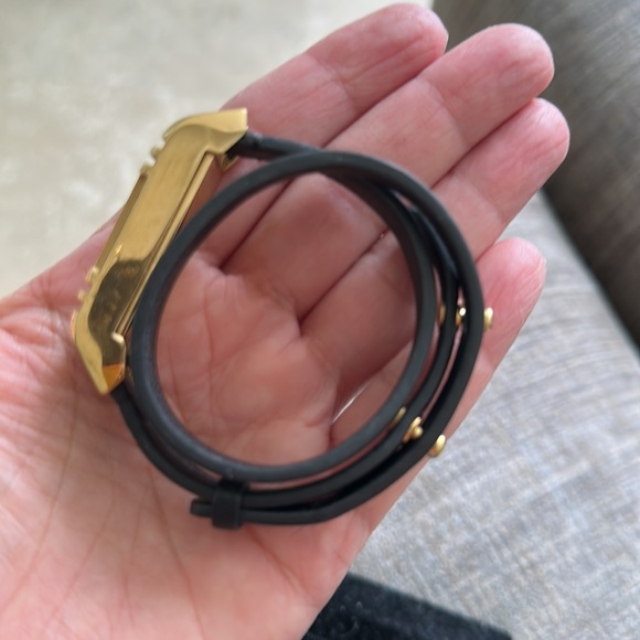 Tory Burch for Fitbit Flex 2 double wrap leather bracelet - Picture 5 of 7